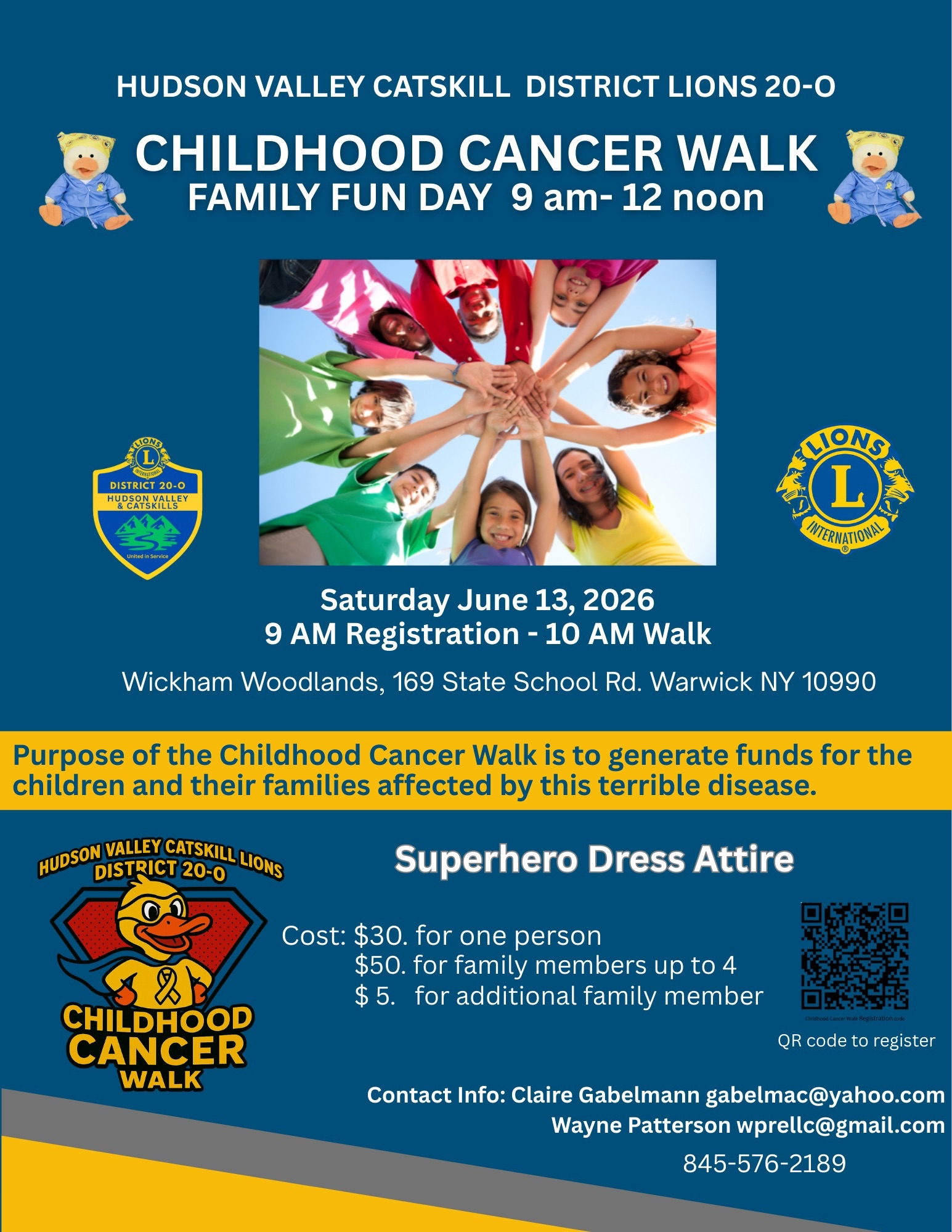 Childhood Cancer Walk - Family Fun Day