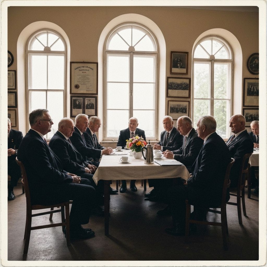 Historical Lions Club meeting