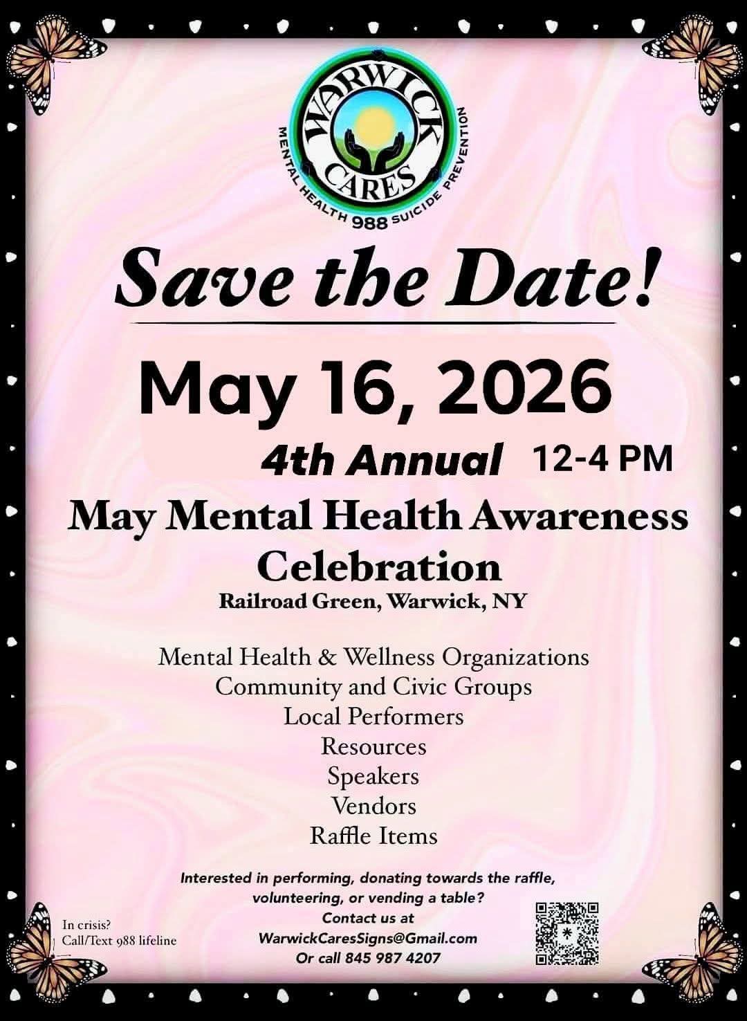 4th Annual May Mental Health Awareness Celebration